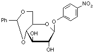 4-Nitrophenyl 4-6-O-benzylidene-β-D-glucopyranoside