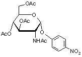 4-Nitrophenyl 2-acetamido-3-4-6-tri-O-acetyl-2-deoxy-α-D-glucopyranoside