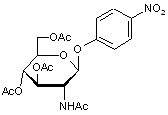 4-Nitrophenyl 2-acetamido-3-4-6-tri-O-acetyl-2-deoxy-β-D-glucopyranoside
