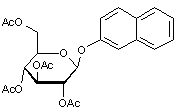 2-Naphthyl 2-3-4-6-tetra-O-acetyl-β-D-glucopyranoside