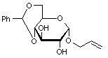 Allyl 4-6-O-benzylidene-α-D-glucopyranoside