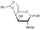 2-Acetamido-4-6-O-benzylidene-2-deoxy-D-galactopyranose