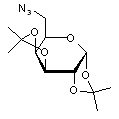6-Azido-6-deoxy-1-2:3-4-di-O-isopropylidene-α-D-galactopyranose