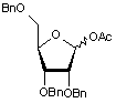 1-O-Acetyl-2-3-5-tri-O-benzyl-D-ribofuranose