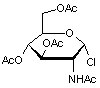 2-Acetamido-3-4-6-tri-O-acetyl-2-deoxy-α-D-glucopyranosyl chloride - Stabilised with 2.5% CaCO3