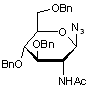 2-Acetamido-3-4-6-tri-O-benzyl-2-deoxy-β-D-glucopyranosyl azide