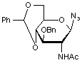 2-Acetamido-3-O-benzyl-4-6-O-benzylidene-2-deoxy-β-D-glucopyranosyl azide