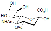 4-O-Acetyl-N-acetyl-neuraminic acid