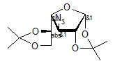3-Azido-3-deoxy-1-2:5-6-di-O-isopropylidene-α-D-galactofuranose