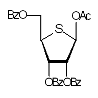 1-O-Acetyl-2-3-5-tri-O-benzoyl-4-thio-β-D-ribofuranose