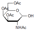 2-Acetamido-3-4-6-tri-O-acetyl-2-deoxy-D-galactopyranose