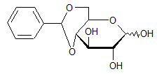 4-6-O-Benzylidene-D-glucose