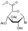 1-Bromo-2-3-4-tri-O-acetyl-α-D-glucuronide methyl ester - 1% CaCO3