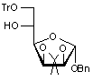 Benzyl 2-3-O-isopropylidene-6-O-trityl-α-D-mannofuranose