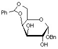Benzyl 4-6-O-benzylidene-α-D-galactopyranoside