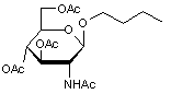 Butyl 2-acetamido-3-4-6-tri-O-acetyl-2-deoxy-β-D-glucopyranoside