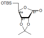 5-O-tert-Butyldimethylsilyl-2-3-O-isopropylidene-D-ribono-1-4-lactone