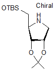 5-O-tert-Butyldimethylsilyl-1-4-dideoxy-1-4-imino-2-3-O-isopropylidene-D-ribitol