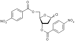 1-Chloro-2-deoxy-3-5-di-O-p-nitrobenzoyl-D-ribofuranose