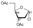 1-Chloro-2-deoxy-3-5-di-O-acetyl-α-D-ribofuranose