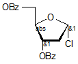 1-Chloro-2-deoxy-3-5-di-O-benzoyl-α-D-ribofuranose