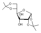 1-2:5-6-Di-O-isopropylidene-α-D-ribo-hexofuranose-3-ulose monohydrate