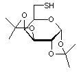 1-2:3-4-Di-O-isopropylidene-6-thio-α-D-galactopyranose