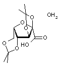 2-3:4-6-Di-O-isopropylidene-2-keto-L-gulonic acid monohydrate
