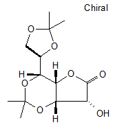 3-5:6-7-Di-O-isopropylidene-D-glycero-D-gulo-heptonic acid-?-lactone