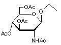 Ethyl 2-acetamido-3-4-6-tri-O-acetyl-2-deoxy-β-D-glucopyranoside