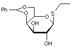 Ethyl 4-6-O-benzylidene-β-D-thiogalactopyranoside