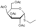 Ethyl 2-3-4-6-tetra-O-acetyl-α-D-thiogalactopyranoside