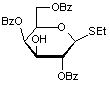 Ethyl 2-4-6-tri-O-benzoyl-β-D-thiogalactopyranoside