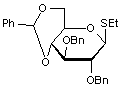 Ethyl 2-3-di-O-benzyl-4-6-O-benzylidene-β-D-thioglucopyranoside