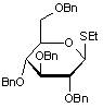 Ethyl 2-3-4-6-tetra-O-benzyl-β-D-thioglucopyranoside
