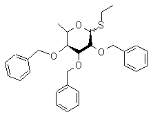 Ethyl 2-3-4-tri-O-benzyl-L-thiofucopyranoside
