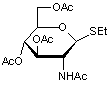 Ethyl 2-acetamido-3-4-6-tri-O-acetyl-2-deoxy-β-D-thioglucopyranoside