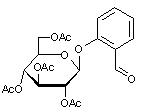 2-Formylphenyl 2-3-4-6-tetra-O-acetyl-β-D-glucopyranoside