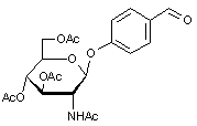 4-Formylphenyl 2-acetamido-3-4-6-tri-O-acetyl-2-deoxy-β-D-glucopyranoside