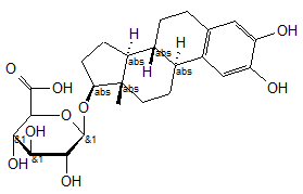 2-Hydroxyestradiol-17-O-β-D-glucuronide