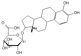 4-Hydroxyestradiol 17-O-β-D-glucuronide
