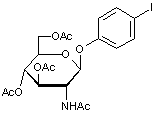 4-Iodophenyl 2-acetamido-3-4-6-tri-O-acetyl-2-deoxy-β-D-glucopyranoside