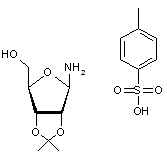 2-3-O-Isopropylidene-β-D-ribofuranosylamine p-toluenesulphonate salt