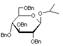Isopropyl 2-3-4-6-tetra-O-benzyl-β-D-glucopyranoside