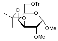3-4-O-Isopropylidene-1-2-di-O-methyl-6-O-trityl-α-D-galactopyranoside