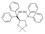 2-3-O-Isopropylidene-1-1-4-4-tetraphenyl-L-threitol