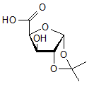 1-2-O-Isopropylidene-α-D-xylofuranuronic acid
