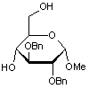 Methyl 2-3-di-O-benzyl-α-D-glucopyranoside