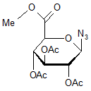 Methyl 2-3-4-tri-O-acetyl-β-D-glucopyranuronosyl azide