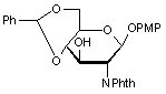 4-Methoxyphenyl 4-6-O-benzylidene-2-deoxy-2-phthalimido-β-D-glucopyranoside
